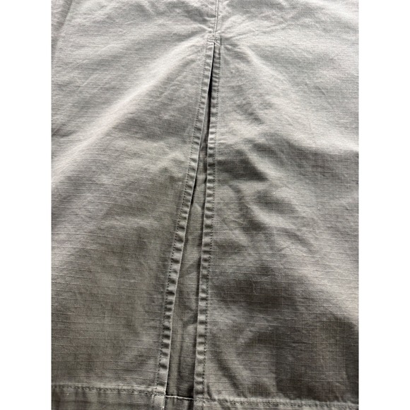 Rusty Billie green Rise Ripstop Zip Off Skirt Army Green Maxi Mini L NEW - Picture 9 of 11